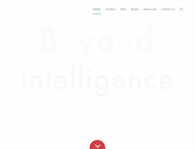 Tablet Screenshot of beyondintelligence.net
